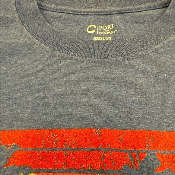 Palm Springs T Shirt. Great Design Blue Large Excellent‎ Condition. - Picture 3 of 4